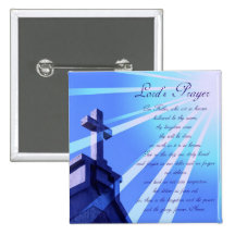 Lord's Prayer Design Pin