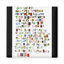 Lord's Prayer Fridge Magnets
