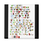 Lord's Prayer magnets