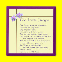 Lord's Prayer Magnet magnets