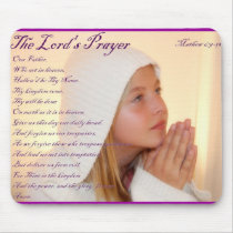 Lords Prayer Mousepad by HeavenOnEarth Lords Prayer Mousepad