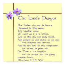 Lord's Prayer Poster posters by 777Images Lord's Prayer Poster posters