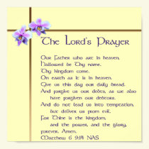 Lord's Prayer Poster
