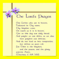 Lord's Prayer Poster posters