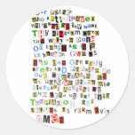 Lord's Prayer Sticker