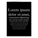 Lorem Ipsum cards