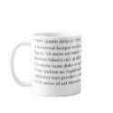 Lorem ipsum dolor sit amet mug