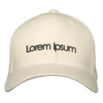 Lorem Ipsum embroidered hats by mike3488 Lorem Ipsum embroidered hats