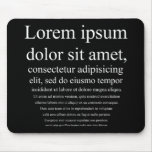 Lorem Ipsum Mouse Mat