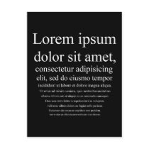 Lorem Ipsum postcards