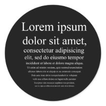 Lorem Ipsum stickers