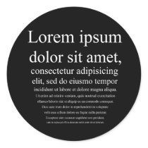 Lorem Ipsum stickers