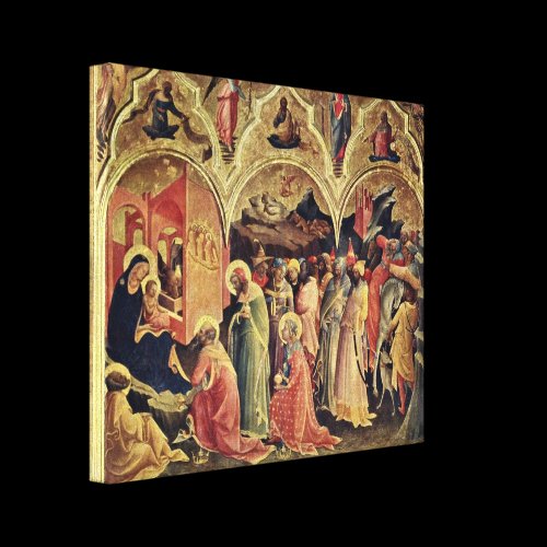 Lorenzo Monaco - Adoration of the Magi Canvas Print
