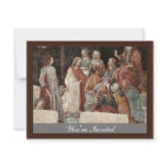 Lorenzo Tornabuoni Before The Seven Liberal Arts B Personalized Invitation