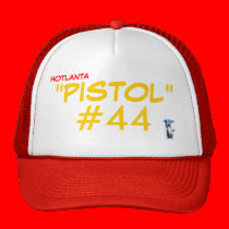 lorenzos logo 1, "PISTOL", #44, HOTLANTA lid hats