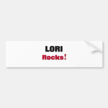 Lori Rocks Bumper Stickers