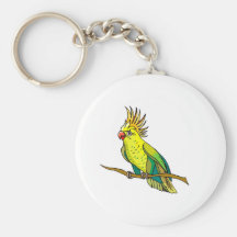 Loro de la reineta llavero personalizado