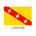 Lorraine flag with name t-shirts