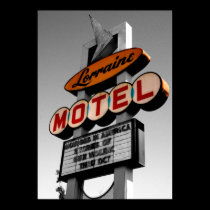 "Lorraine Motel" Poster posters by amphotographystudio "Lorraine Motel" Poster posters