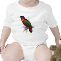 Lory Negro-Capsulado de Edward Lear Traje De Bebé