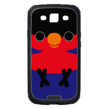 Lory Negro-capsulado Galaxy SIII Protectores
