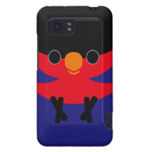 Lory Negro-capsulado HTC Vivid / Raider 4G Funda