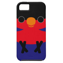Lory Negro-capsulado iPhone 5 Case-Mate Carcasas