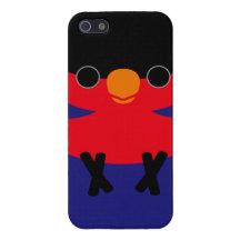 Lory Negro-capsulado iPhone 5 Cobertura