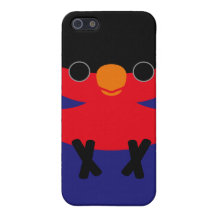 Lory Negro-capsulado iPhone 5 Cobertura