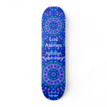 Los Alamos - Blue Lagoon of Liquid Shafts of Light Custom Skateboard
