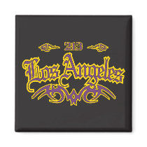 Los Angeles 213 magnets by TurnRight Los Angeles 213 magnets
