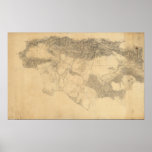 Los Angeles and San Bernardino Topography Posters