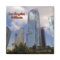 Los Angeles As Seen From Grand Central Market magnets by malibuitalian Los Angeles As Seen From Grand Central Market magnets
