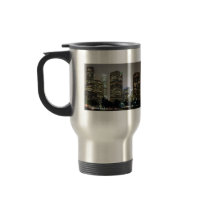 Los Angeles At Night Coffee Mugs