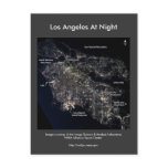 Los Angeles At Night Post Cards
