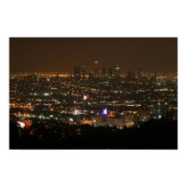 Los Angeles at night posters by kcoop Los Angeles at night posters