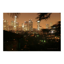 Los Angeles at Night posters by kcoop Los Angeles at Night posters