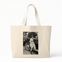 Los Angeles Bather, early 1900s Tote Bags