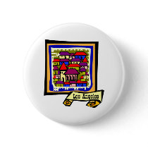 Los Angeles Pinback Button