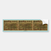 Los Angeles CA 1891 Bumper Stickers