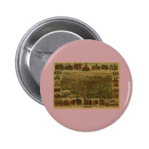Los Angeles CA 1891 Button