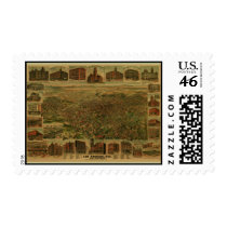 Los Angeles CA 1891 Postage Stamp