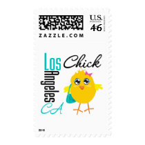 Los Angeles CA Chick-2 Postage
