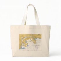 Los Angeles, CA Nautical Harbor Chart bags by sailorpatp Los Angeles, CA Nautical Harbor Chart bags