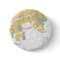 Los Angeles, CA Nautical Harbor Chart buttons by sailorpatp Los Angeles, CA Nautical Harbor Chart buttons