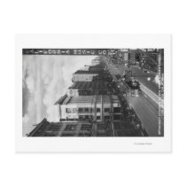 Los Angeles, CA View of Broadway Looking North Post Card