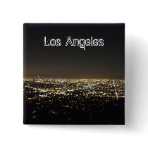 Los Angeles California Button