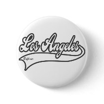Los angeles California Pinback Buttons
