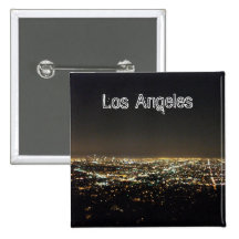 Los Angeles California Button