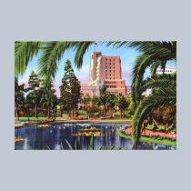 Los Angeles California Douglas MacArthur Park canvas prints